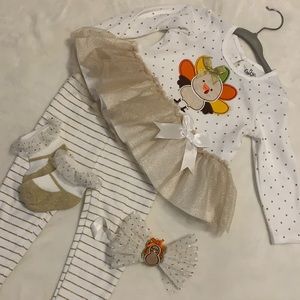 Baby Girl Thanksgiving Outfit